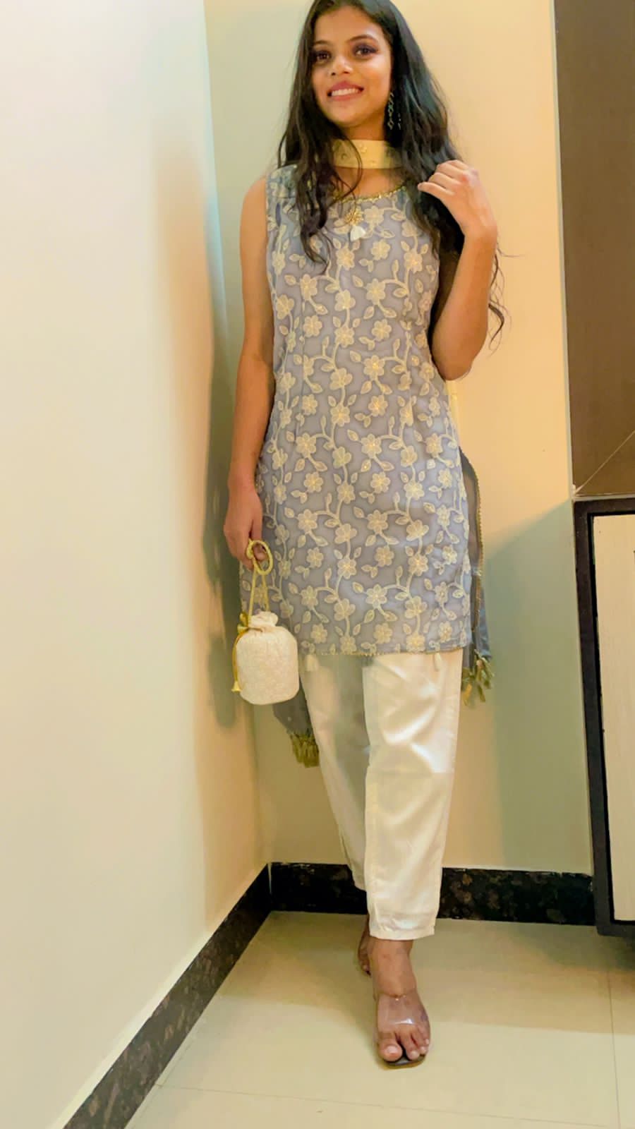 KesariyaVanity Hey, You Ready Beautiful? Festive Suit Set