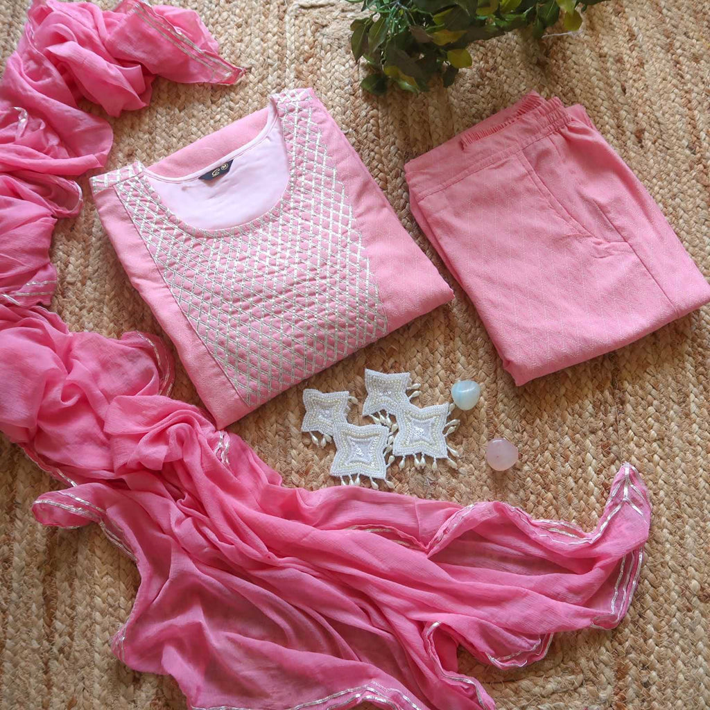 Pretty Pink Crush Suit Set